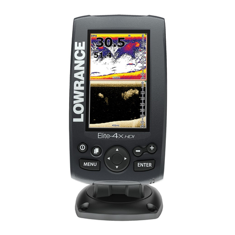 Lowrance ELITE-4X HDI Operation manual