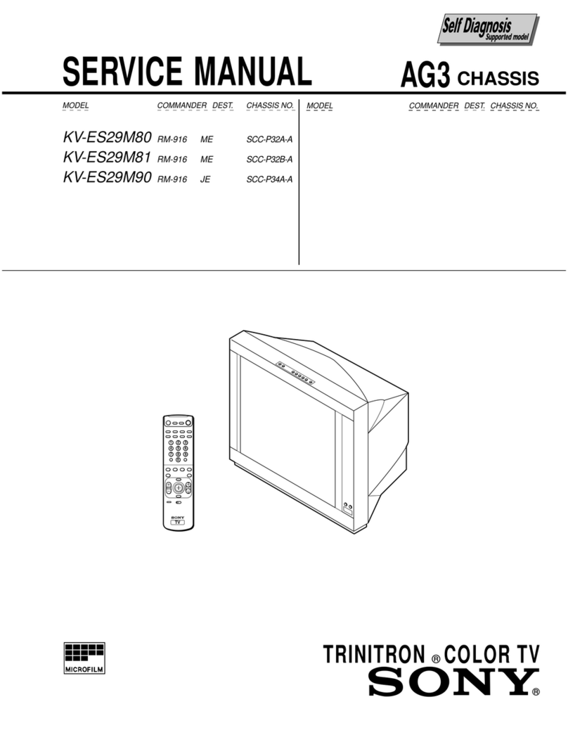 Sony KV-ES29M80 User manual