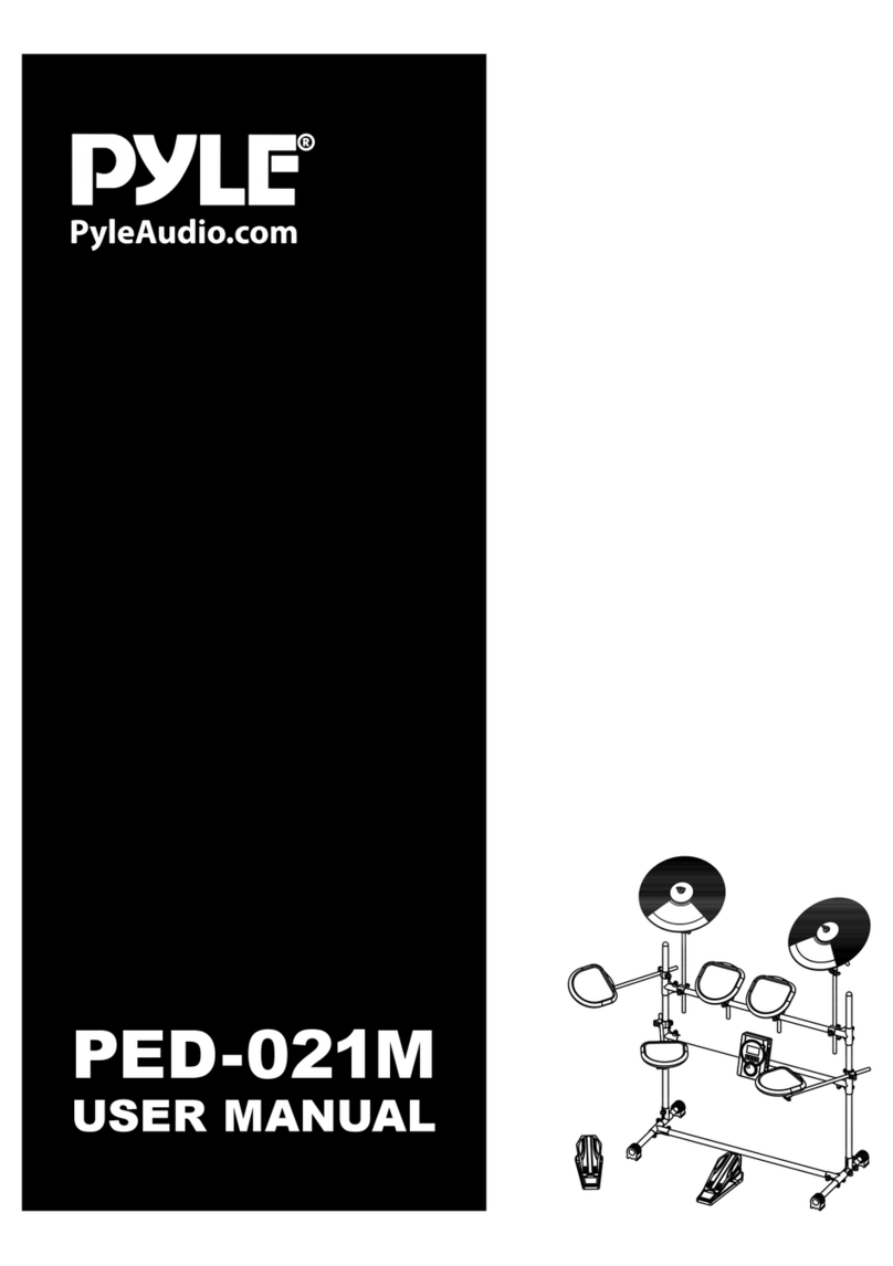 Pyle PED-021M User manual