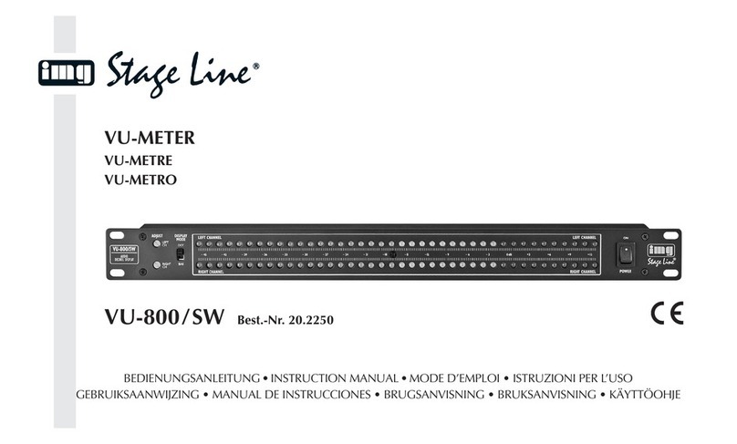 Stageline VU-800/SW User manual