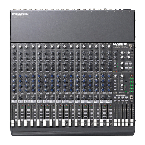Mackie 1604-VLZ PRO owner's manual
