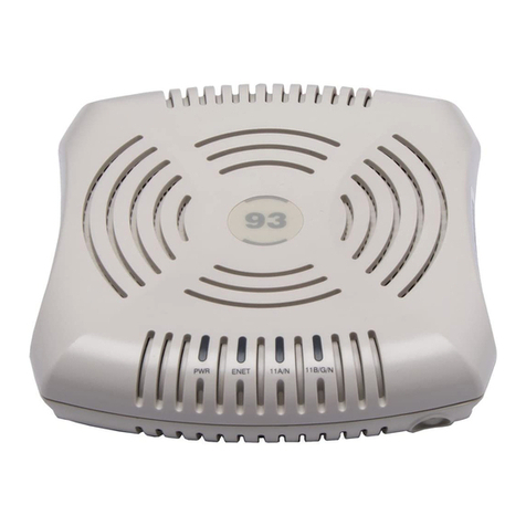 Aruba Networks AP-93 installation guide