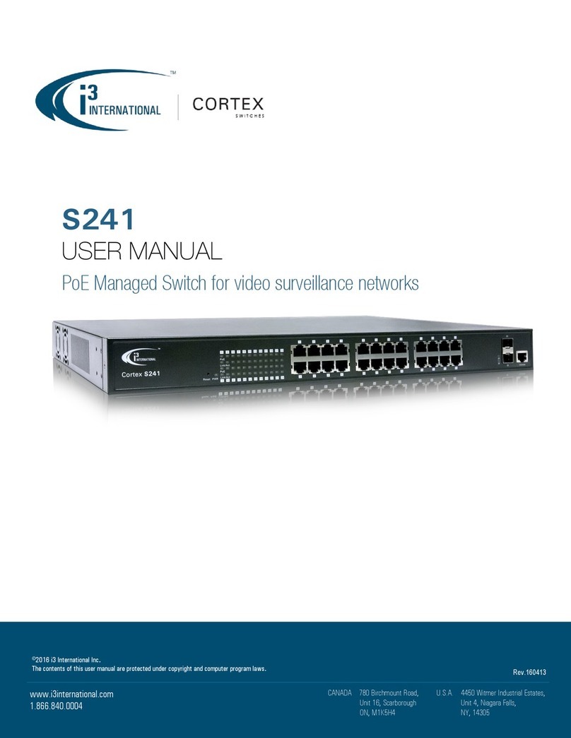 i3 International S241 user manual