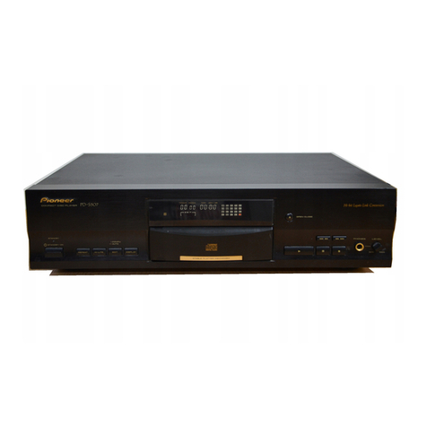Pioneer PD-S507 Service manual