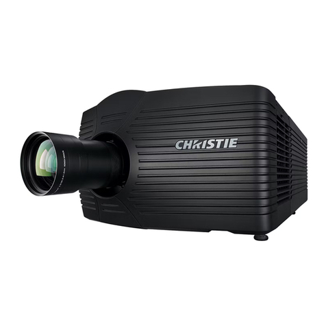 Christie D4K25 Service manual