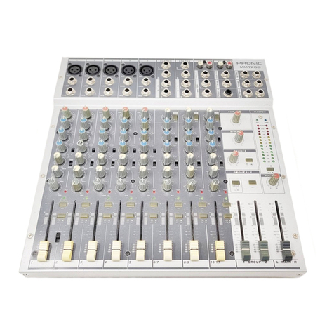 Phonic MM1705 user manual