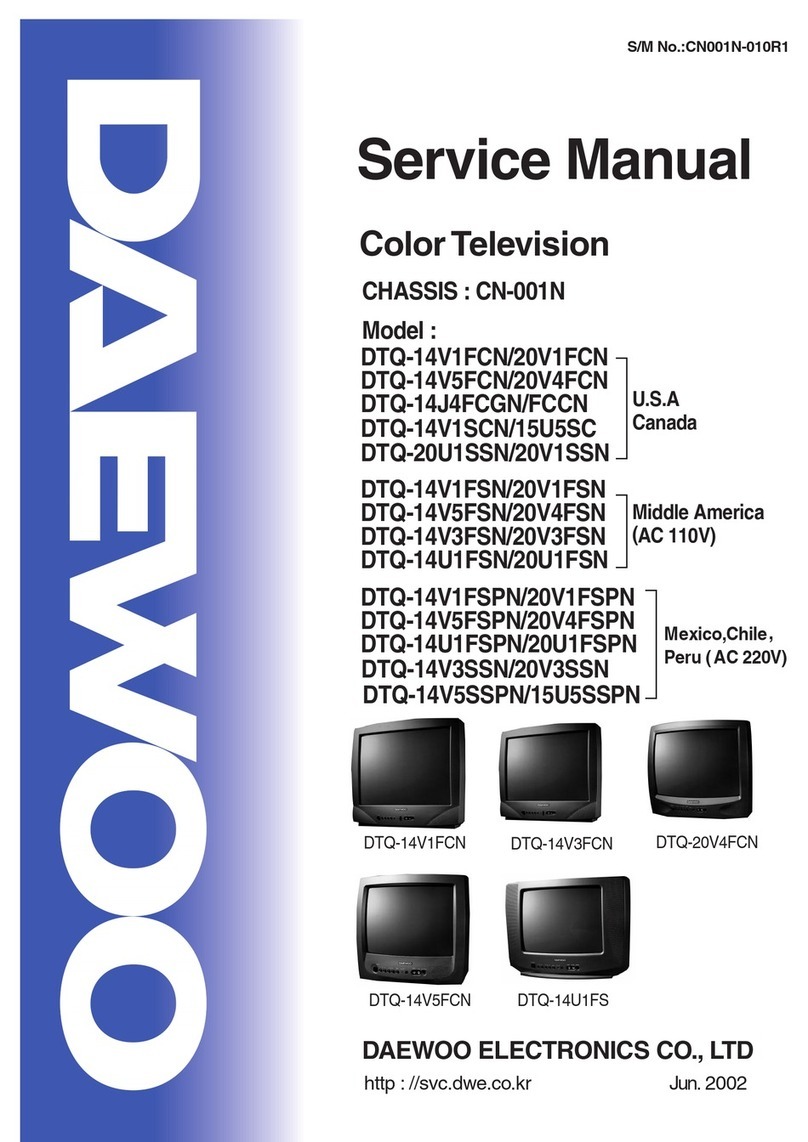 Daewoo DTQ-14V1FCN User manual