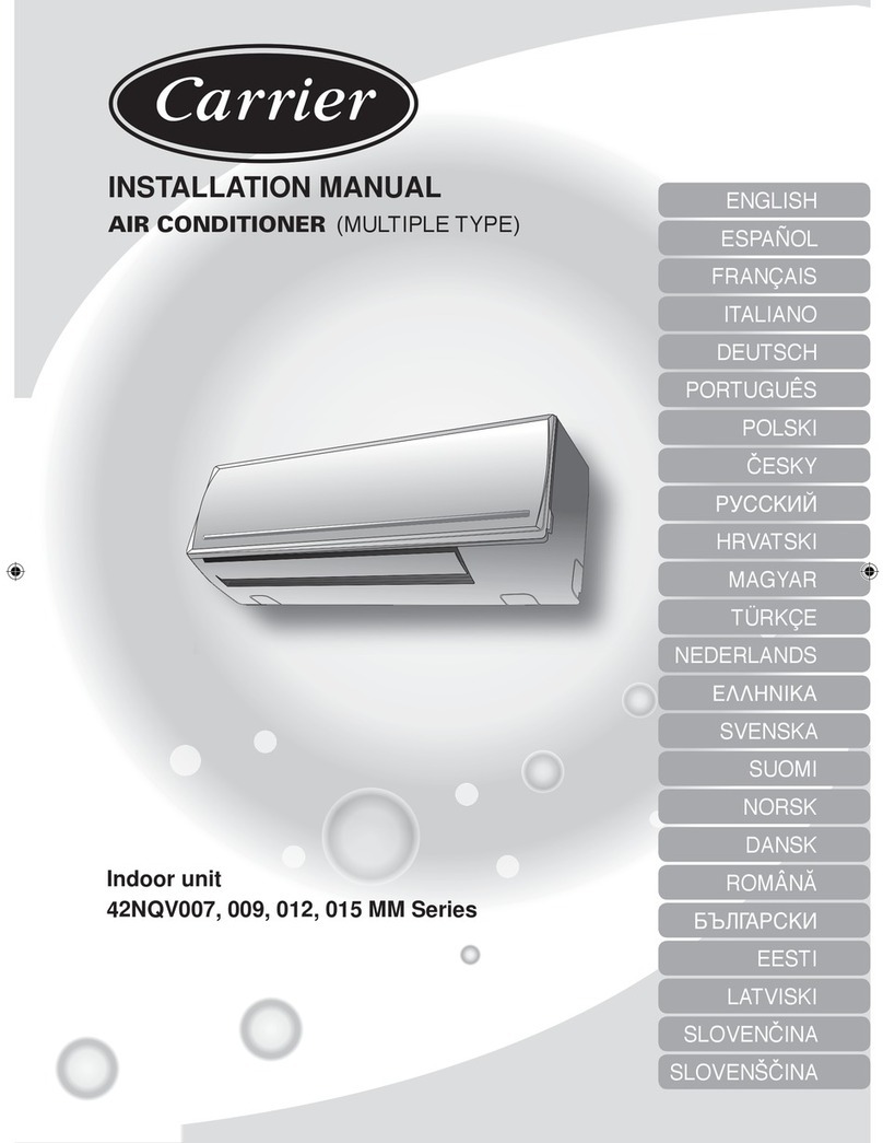 Carrier 42NQV007MM User manual Carrier 42NQV007MM User manual