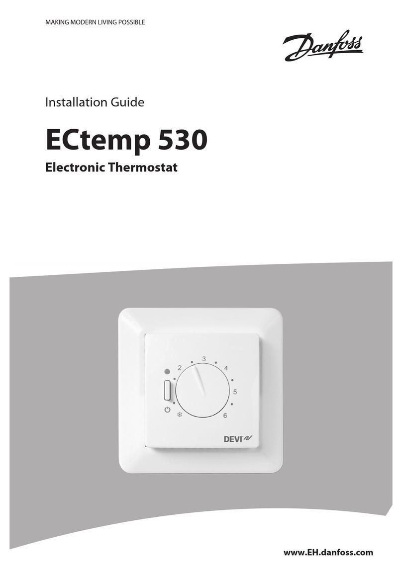 Danfoss ECtemp 530 User manual
