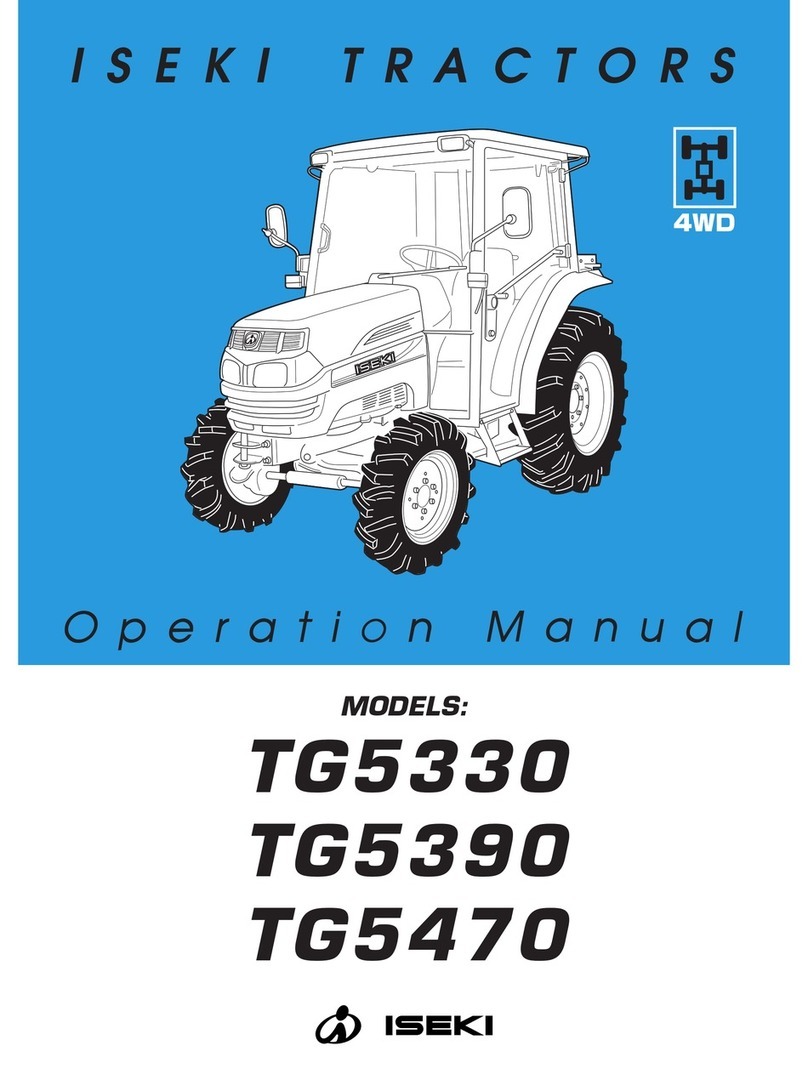 Iseki TG5330 User manual