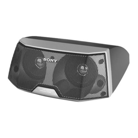 Sony SS-RS155 Service manual