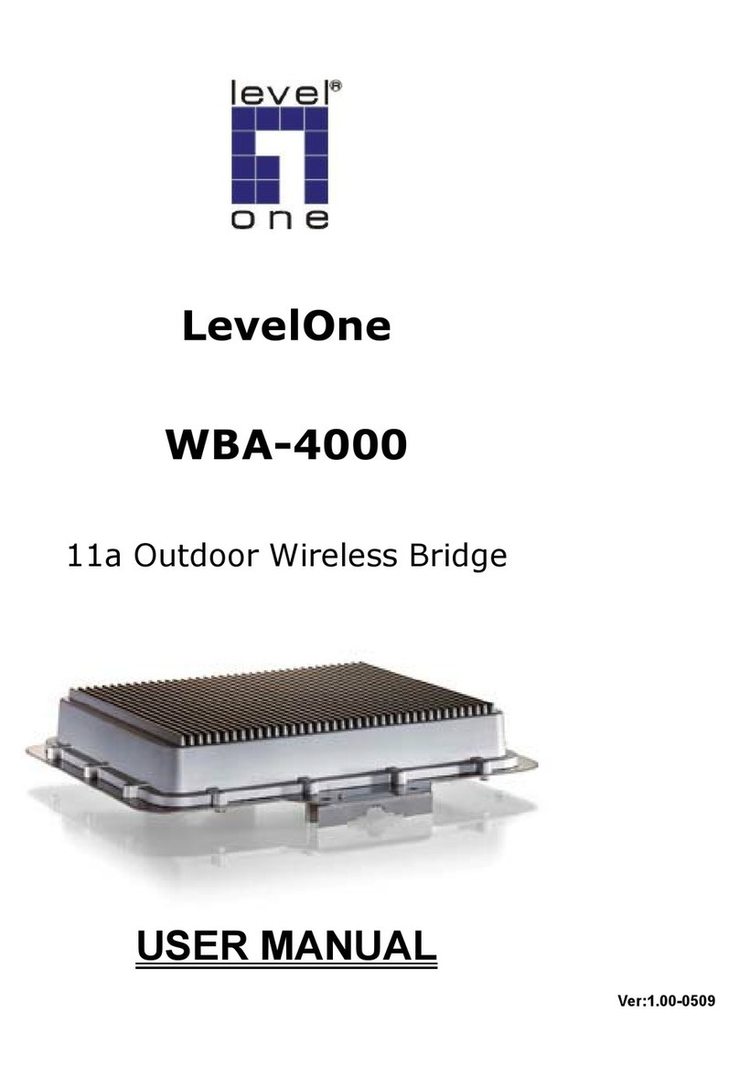 LevelOne WBA-4000 user manual