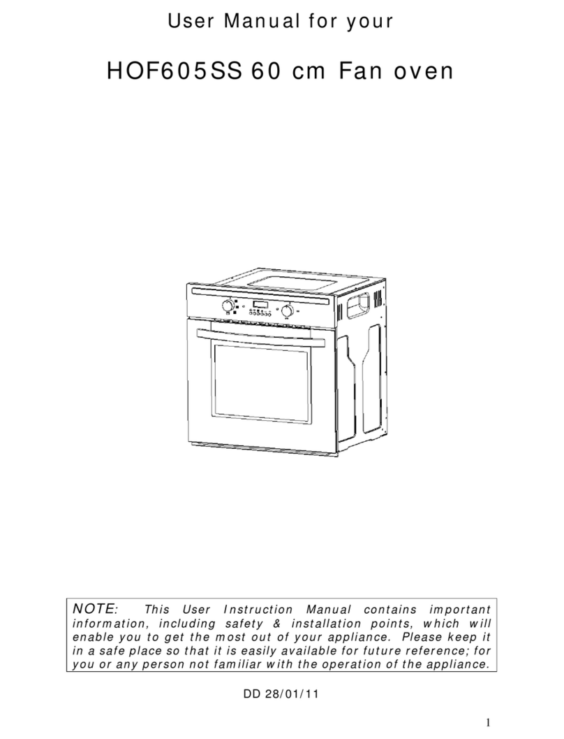 Waterline HOF605SS user manual