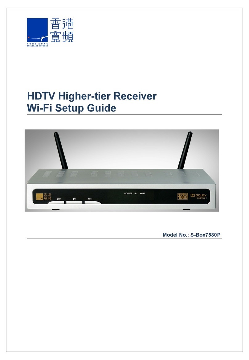 HKBN S-Box7580P Setup guide