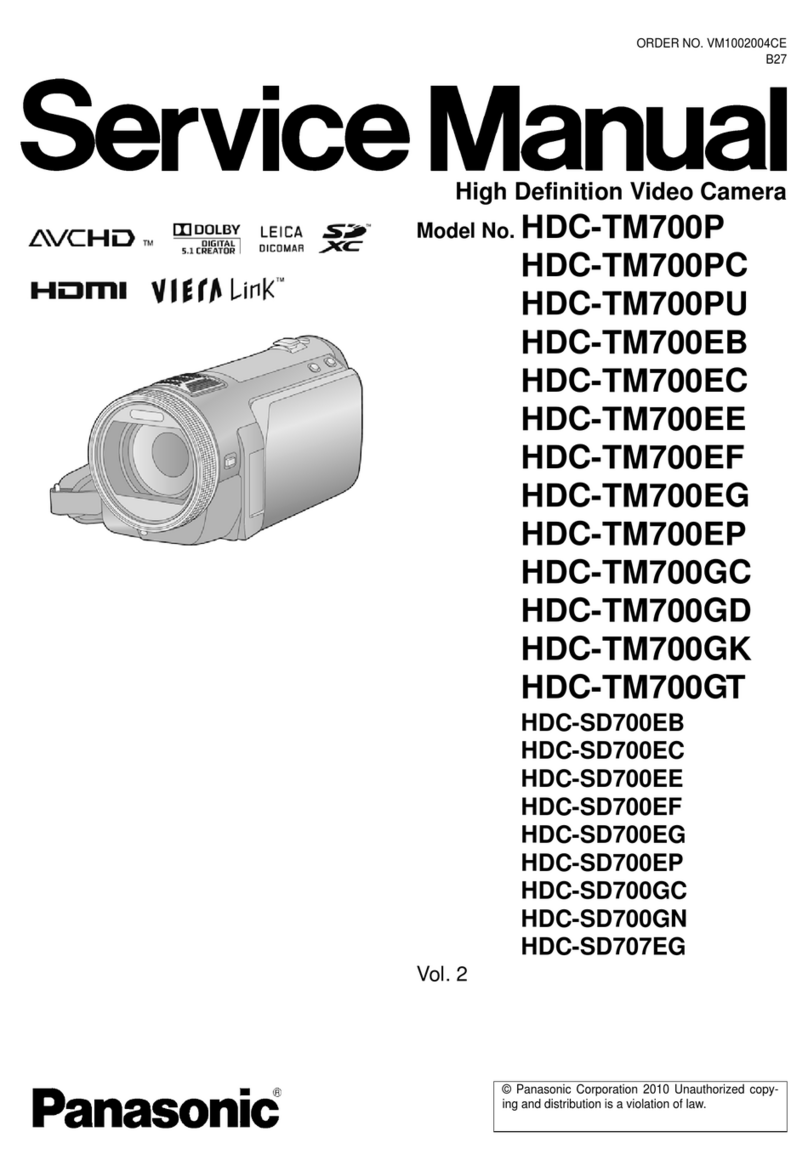 Panasonic HDC-TM700P User manual