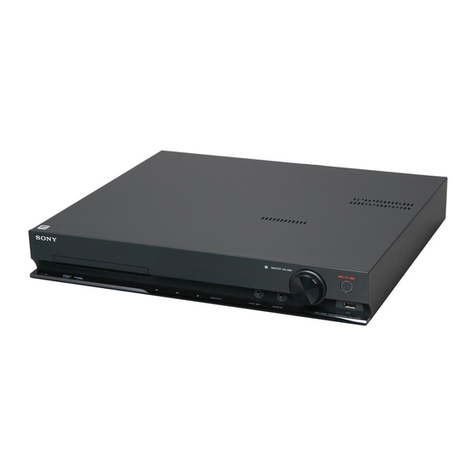 Sony BRAVIA DAV-DZ170 User manual