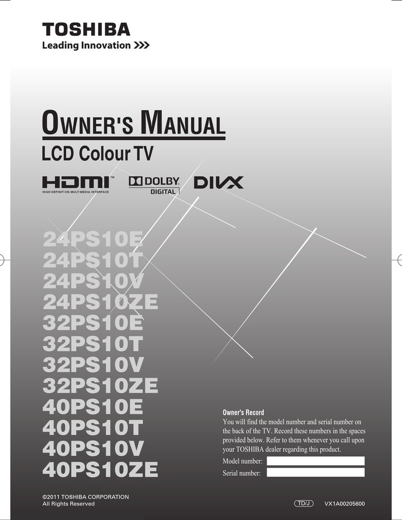 Toshiba 24PS10E User manual