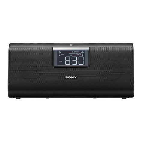 Sony ICF-CS20BT manual