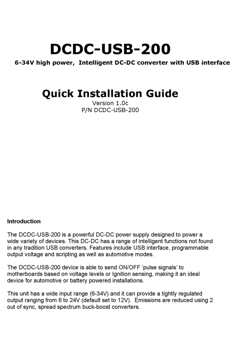 mini-box DCDC-USB-200 User manual