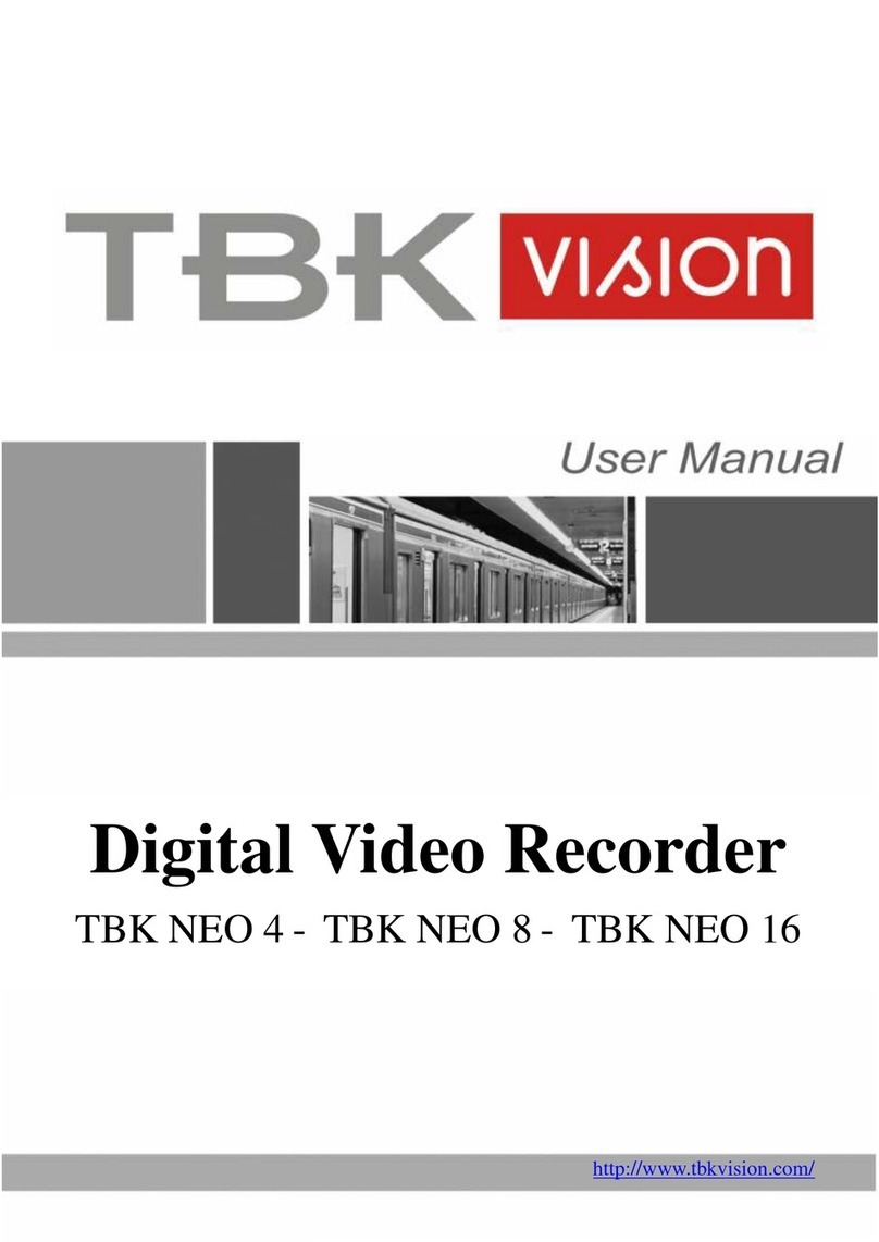 TBK vision NEO 4 User manual