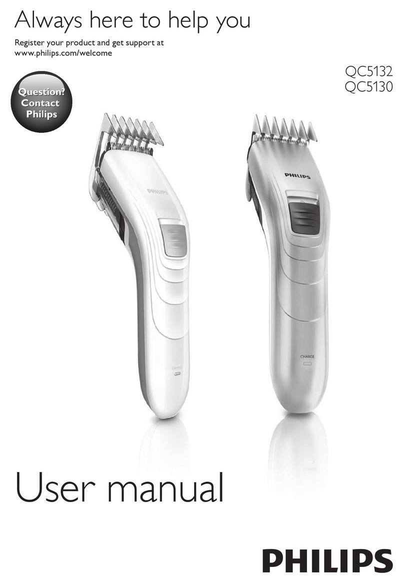 Philips QC5132 User manual