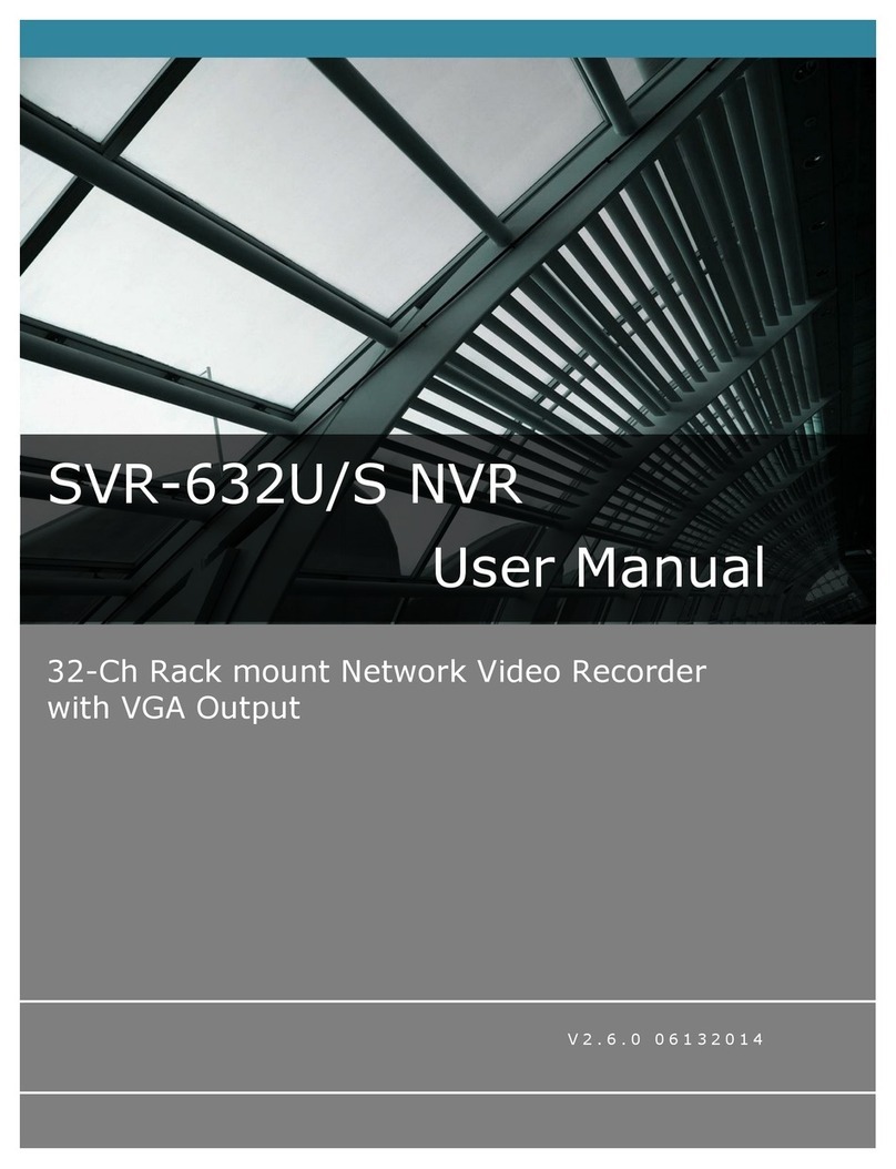 Seenergy svr-632u nvr user manual