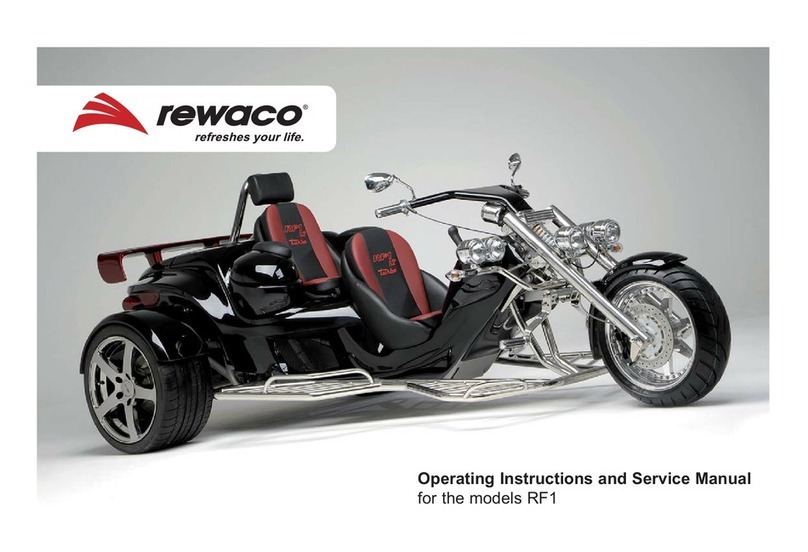 Rewaco RF1 Operating instructions and service manual