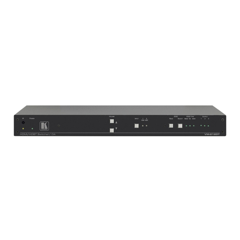 Kramer VM-212DT User manual