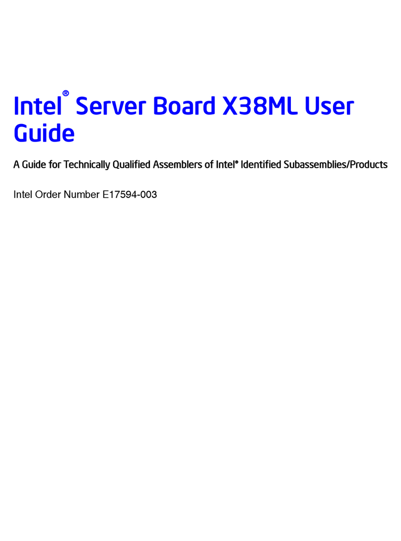 Intel X38ML - Server Board Motherboard User manual