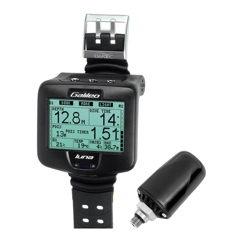 SCUBAPRO-UWATEC galileo luna User manual SCUBAPRO-UWATEC galileo luna User manual