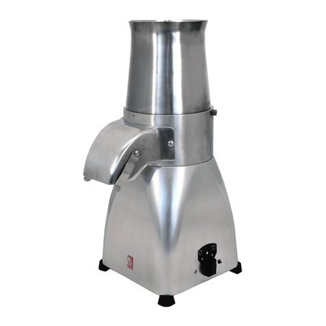 Omcan GR-IT-0080-S User manual