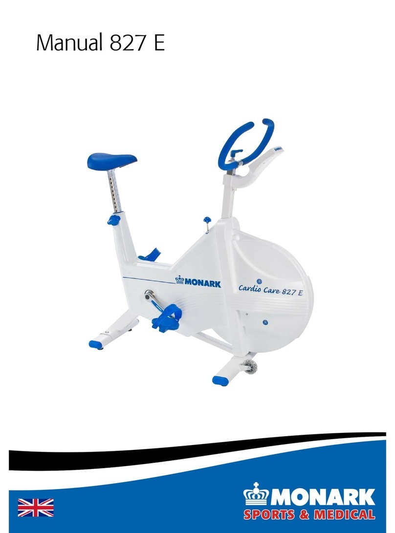 Monark 827E User manual