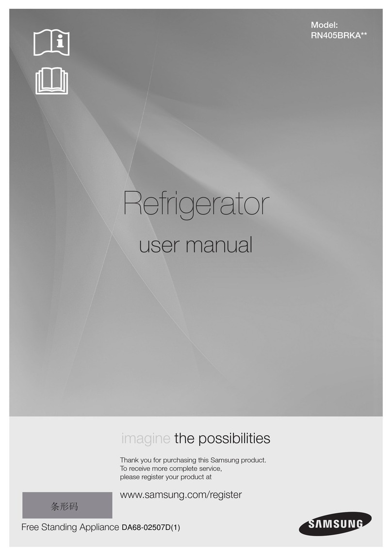Samsung RN405BRKA SERIES User manual