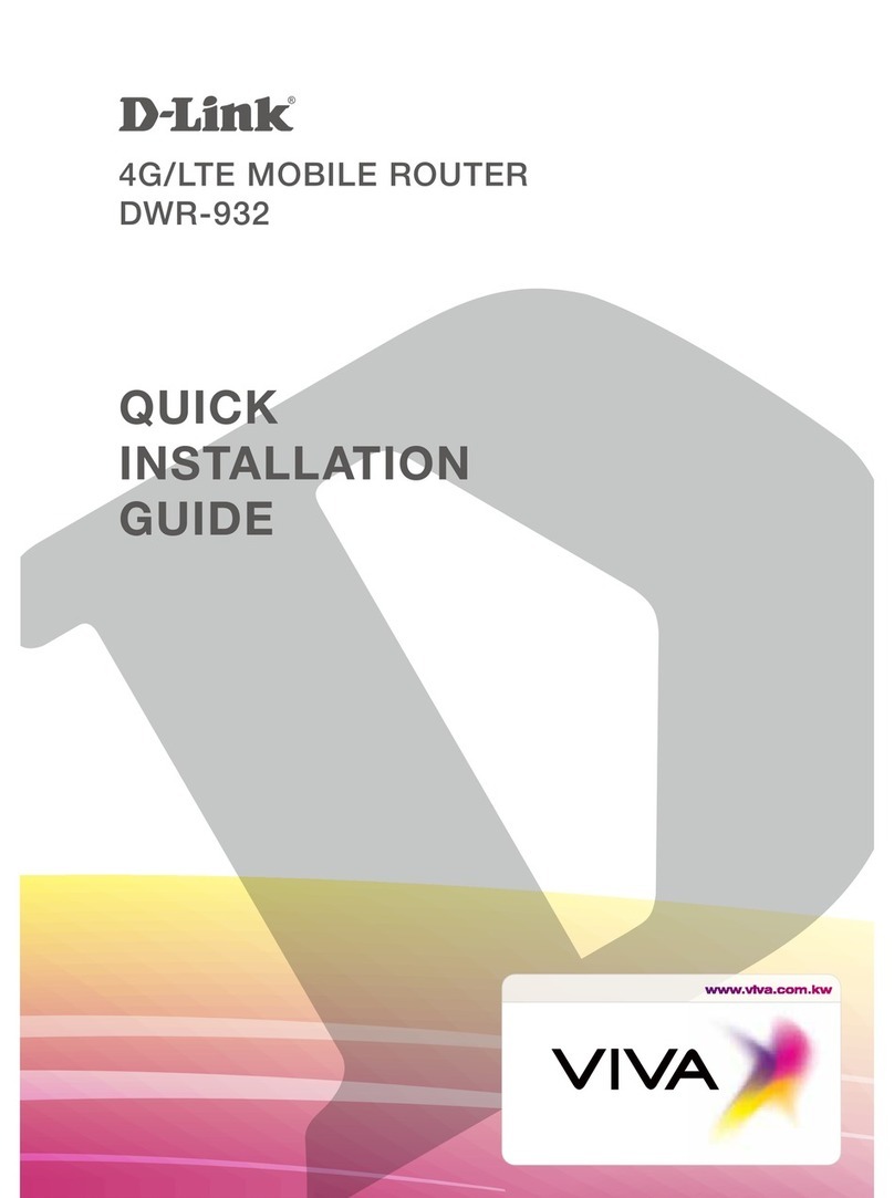 D-Link DWR-932 User manual D-Link DWR-932 User manual