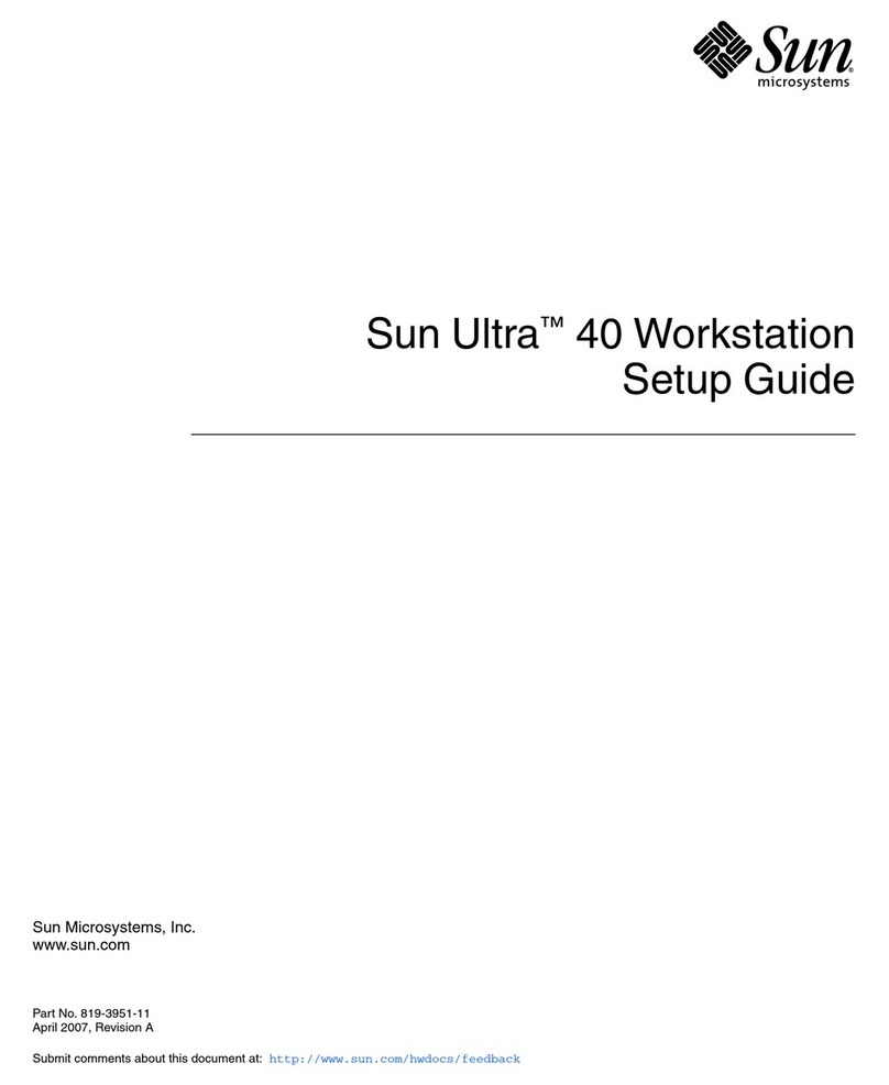 Sun Microsystems Ultra 40 User manual