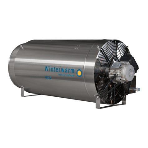 Winterwarm DXA HEATER 75 User manual