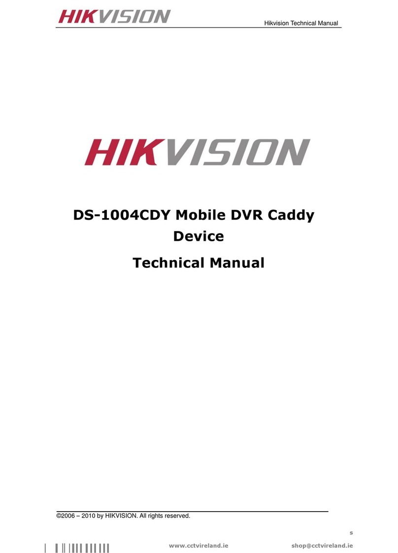 HIK VISION DS-1004CDY User manual