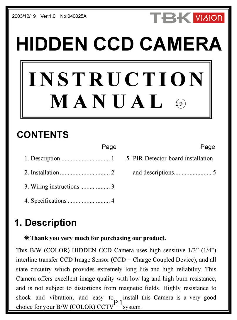TBK vision TBK-H24HF User manual