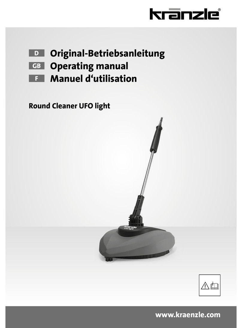 Kranzle round cleaner Instruction manual