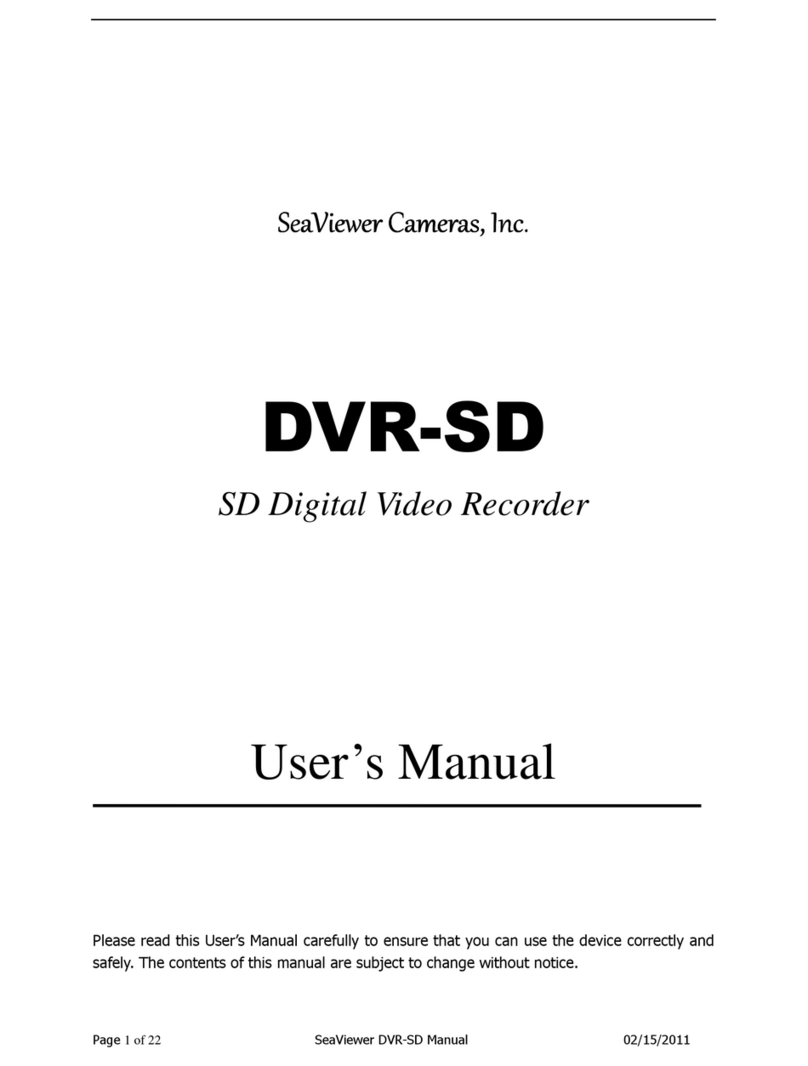 SeaViewer DVR-SD user manual