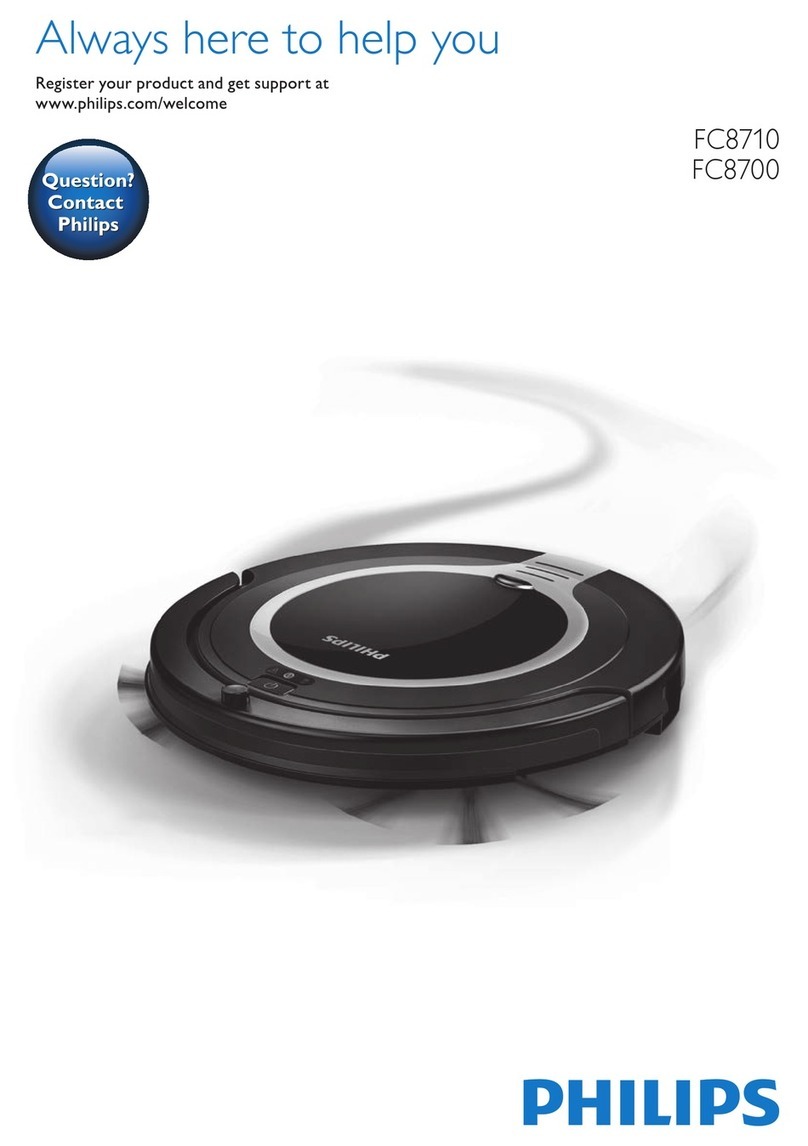 Philips FC8700 Directions for use