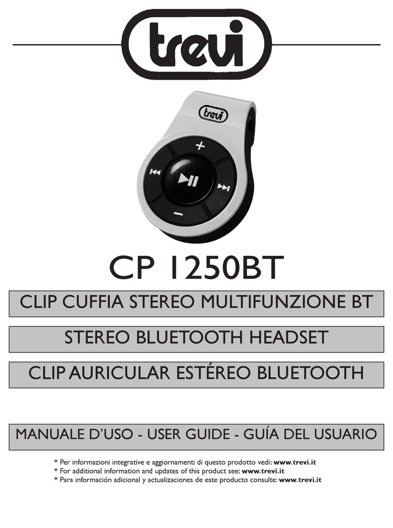 Trevi CP 1250BT user guide