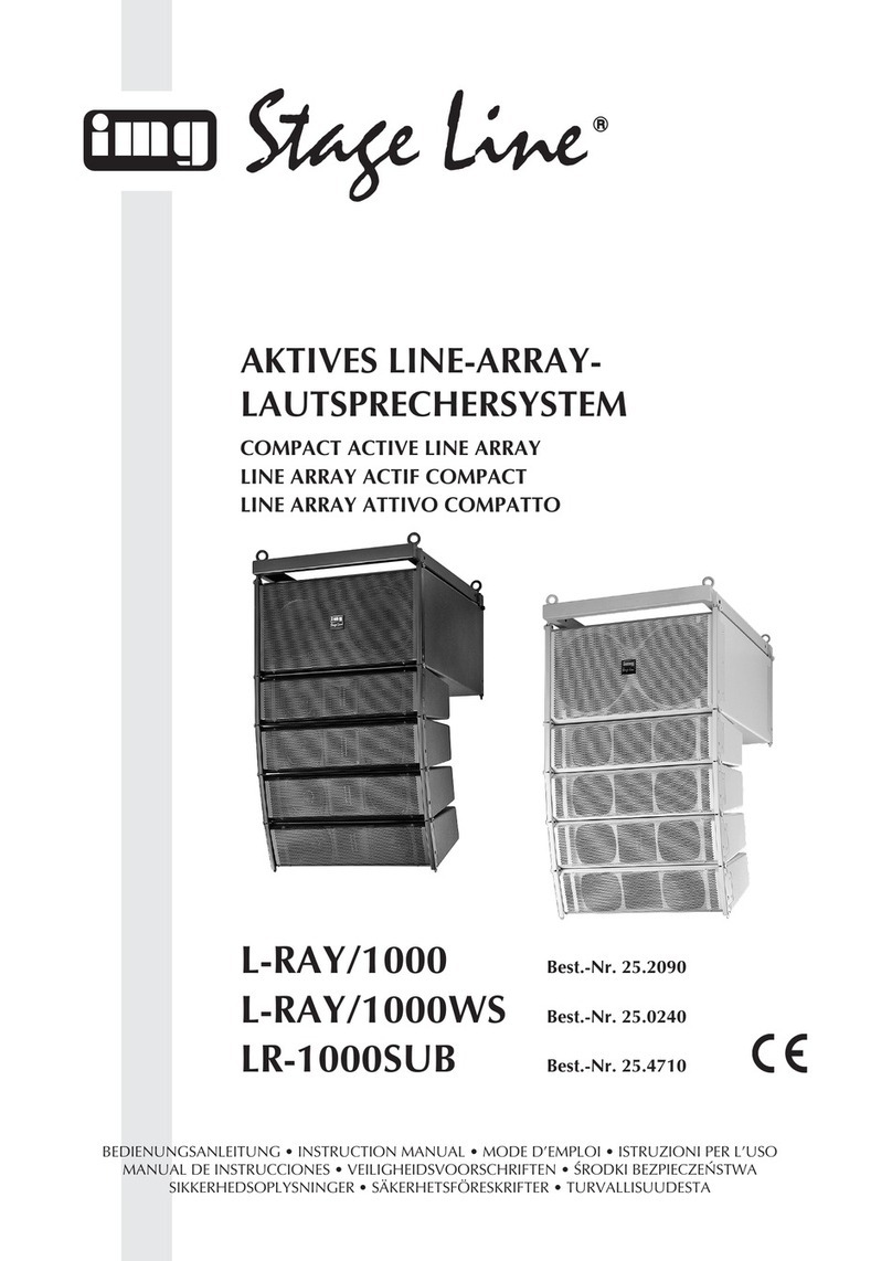 IMG STAGE LINE L-RAY/1000 User manual