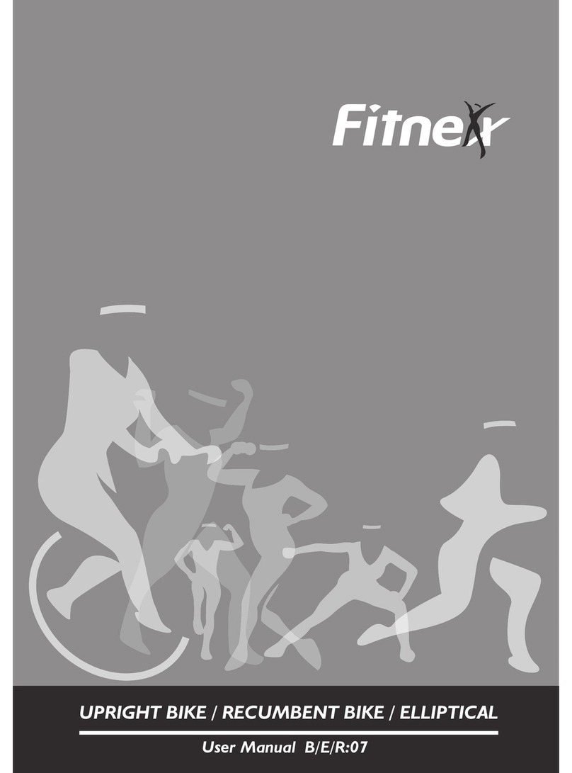 Fitnex ber30 user manual
