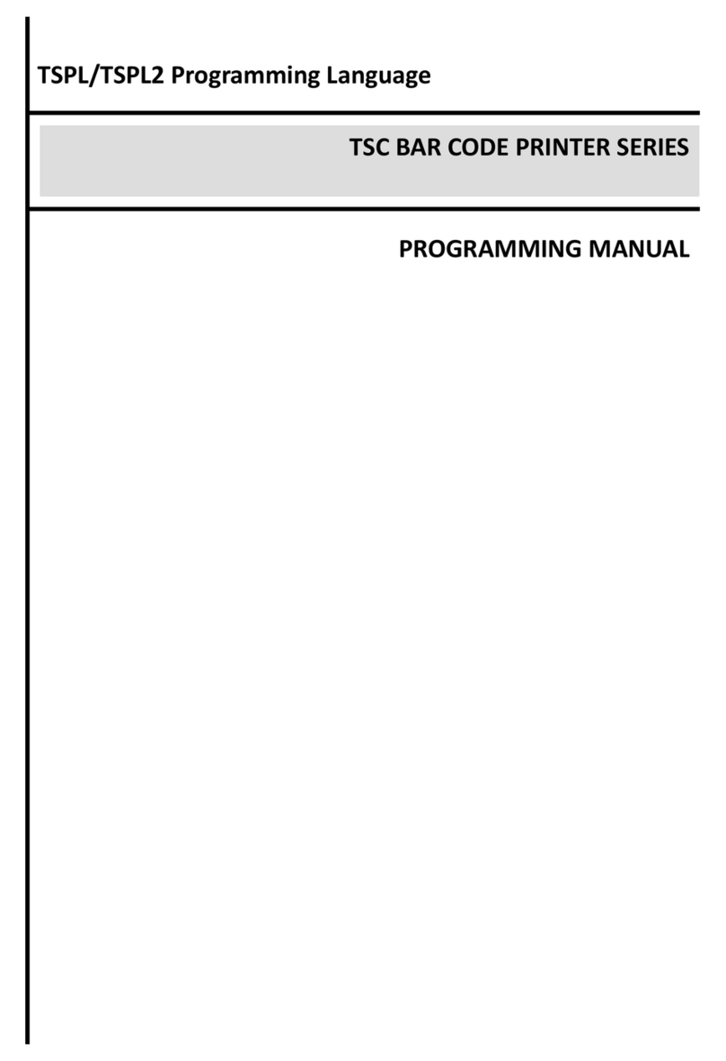 TSC M23 series Programming manual