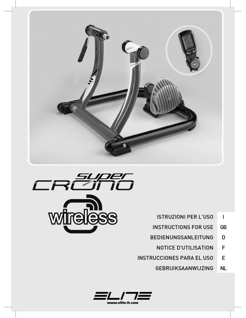 Elite super crono Instructions for use