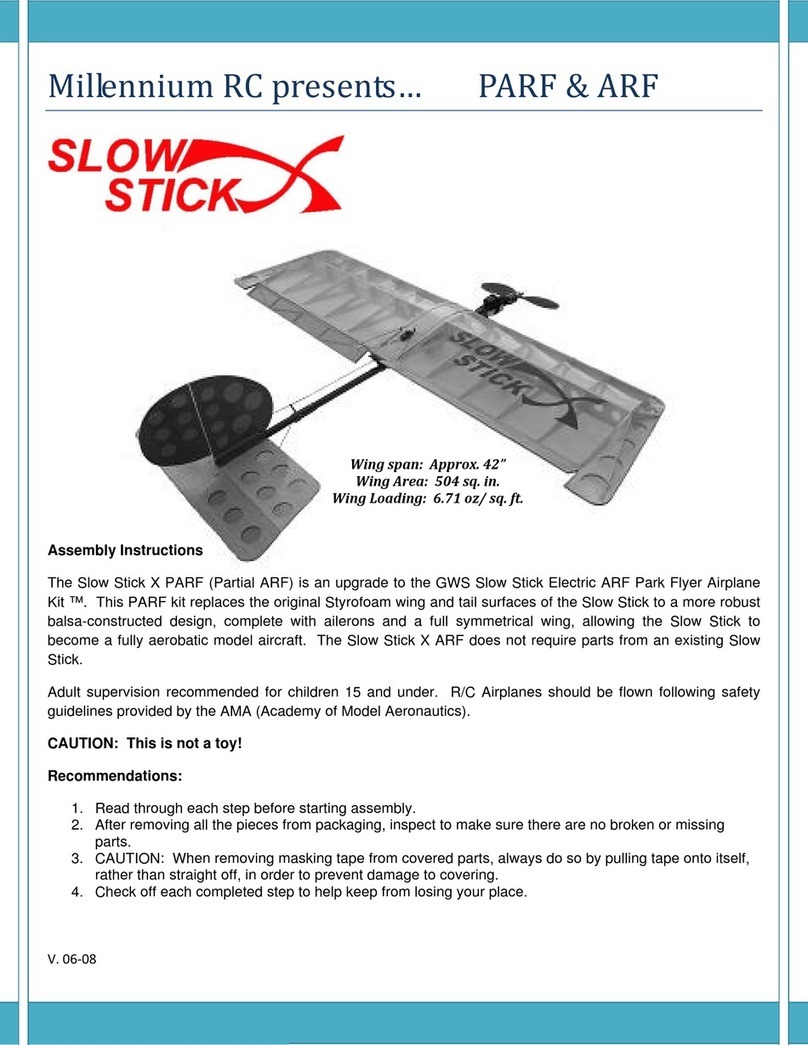 Millenium slow stick x User manual