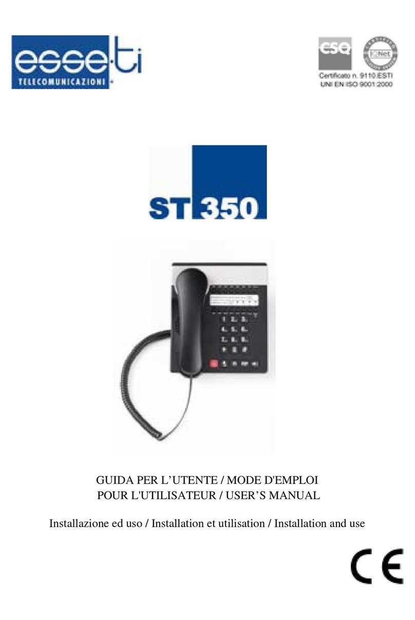 Esse-ti ST350 user manual