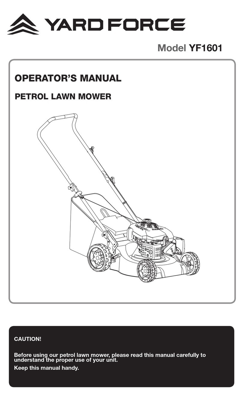 Yard force YF1601 User manual