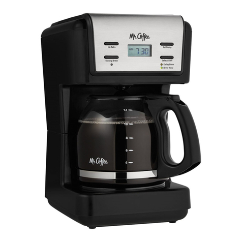 Mr. Coffee KNX Series user manual Mr. Coffee KNX Series user manual